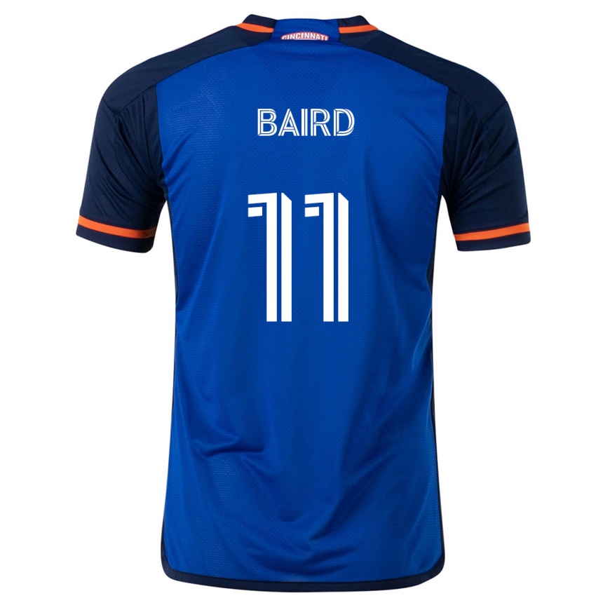 Kids Football Corey Baird #11 Blue White Home Jersey 2024/25 T-Shirt Uk