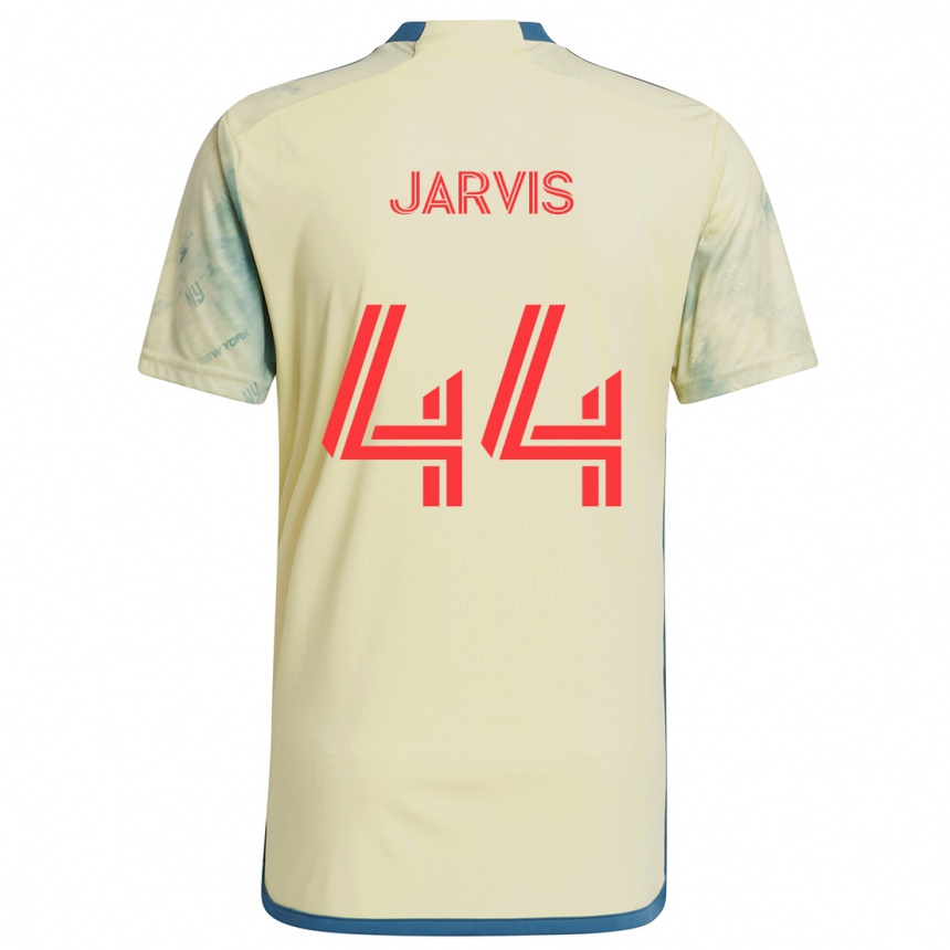 Kids Football Aiden Jarvis #44 Yellow Red Blue Home Jersey 2024/25 T-Shirt Uk