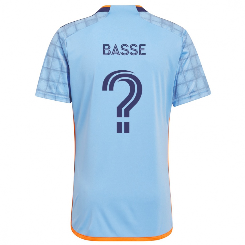 Kids Football Adam Basse #0 Blue Orange Home Jersey 2024/25 T-Shirt Uk