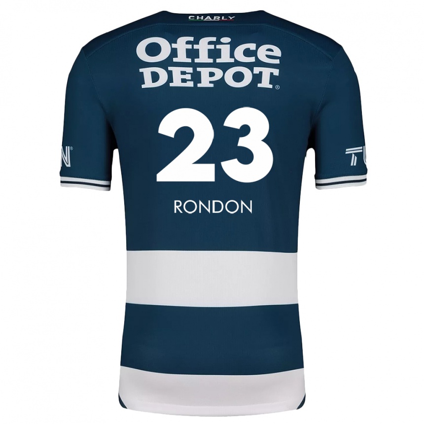 Kids Football Salomón Rondón #23 Blue White Home Jersey 2024/25 T-Shirt Uk