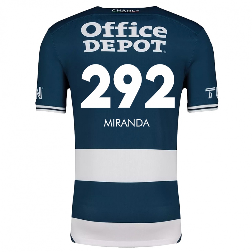 Kids Football Herbey Miranda #292 Blue White Home Jersey 2024/25 T-Shirt Uk