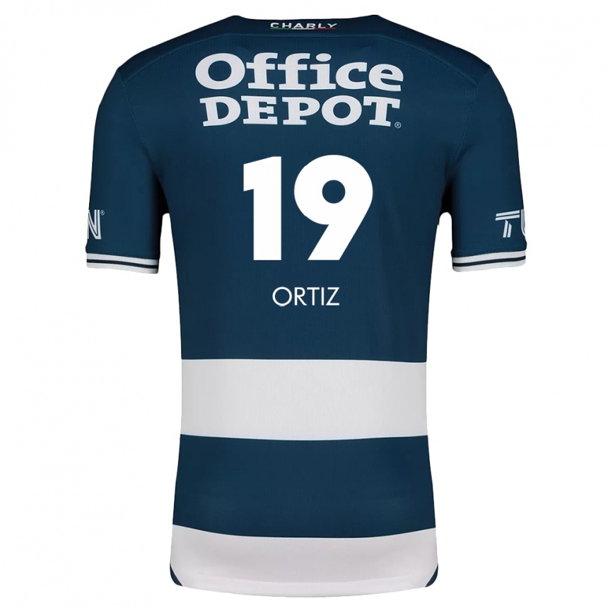 Kids Football Celso Ortiz #19 Blue White Home Jersey 2024/25 T-Shirt Uk