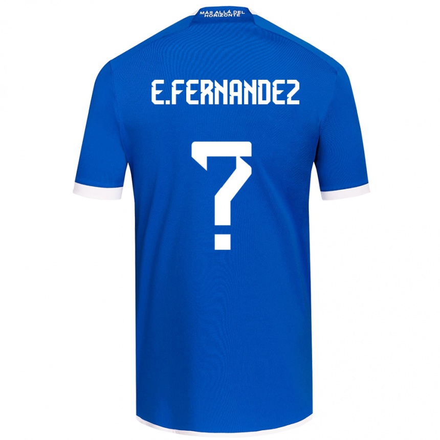 Kids Football Enzo Fernández #0 Blue White Home Jersey 2024/25 T-Shirt Uk