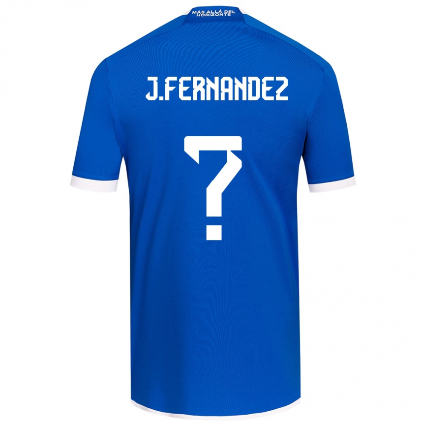 Kids Football José Matías Fernández #0 Blue White Home Jersey 2024/25 T-Shirt Uk