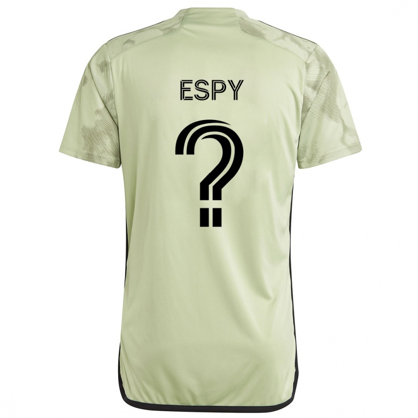 Kids Football Tyson Espy #0 Light Green Away Jersey 2024/25 T-Shirt Uk