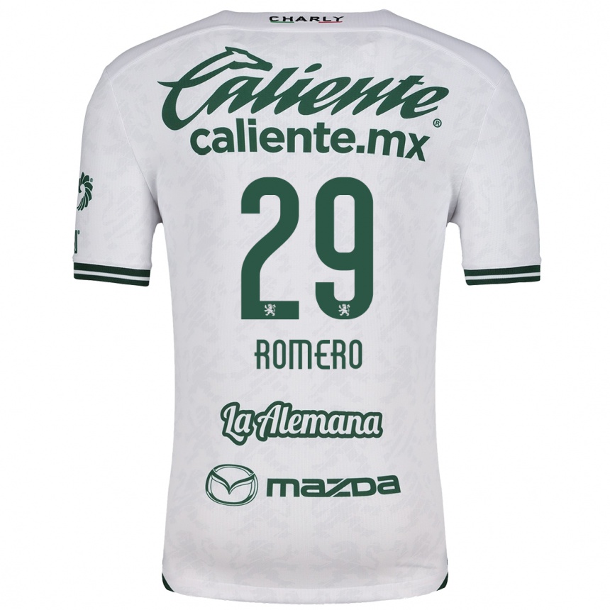 Kids Football Lucas Romero #29 White Green Away Jersey 2024/25 T-Shirt Uk