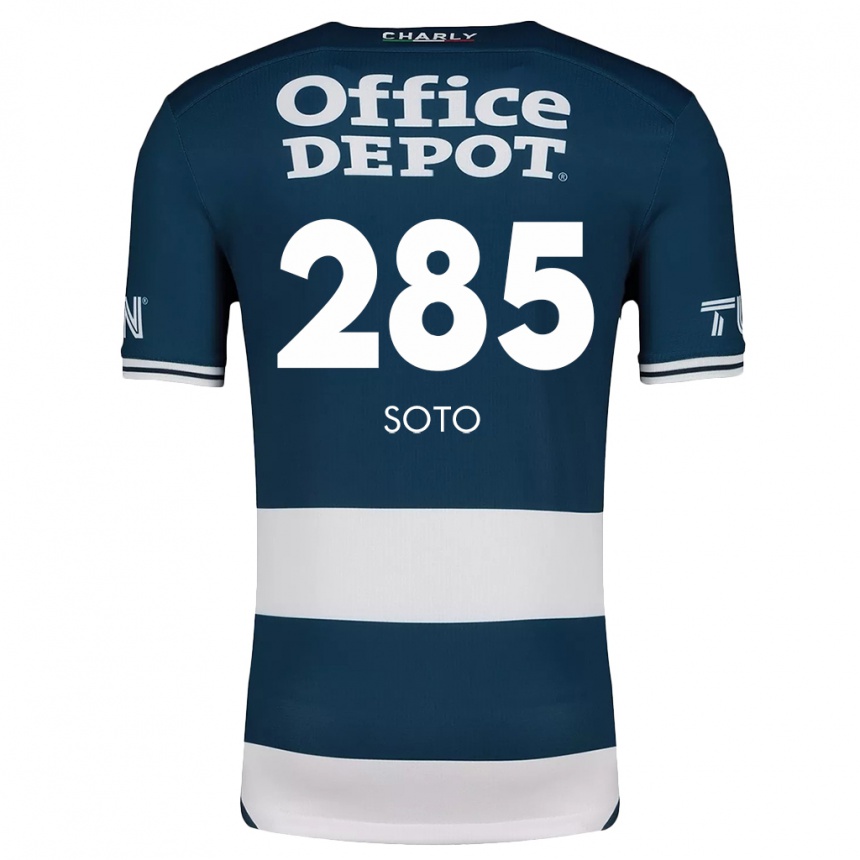 Men Football Edwin Soto #285 Blue White Home Jersey 2024/25 T-Shirt Uk