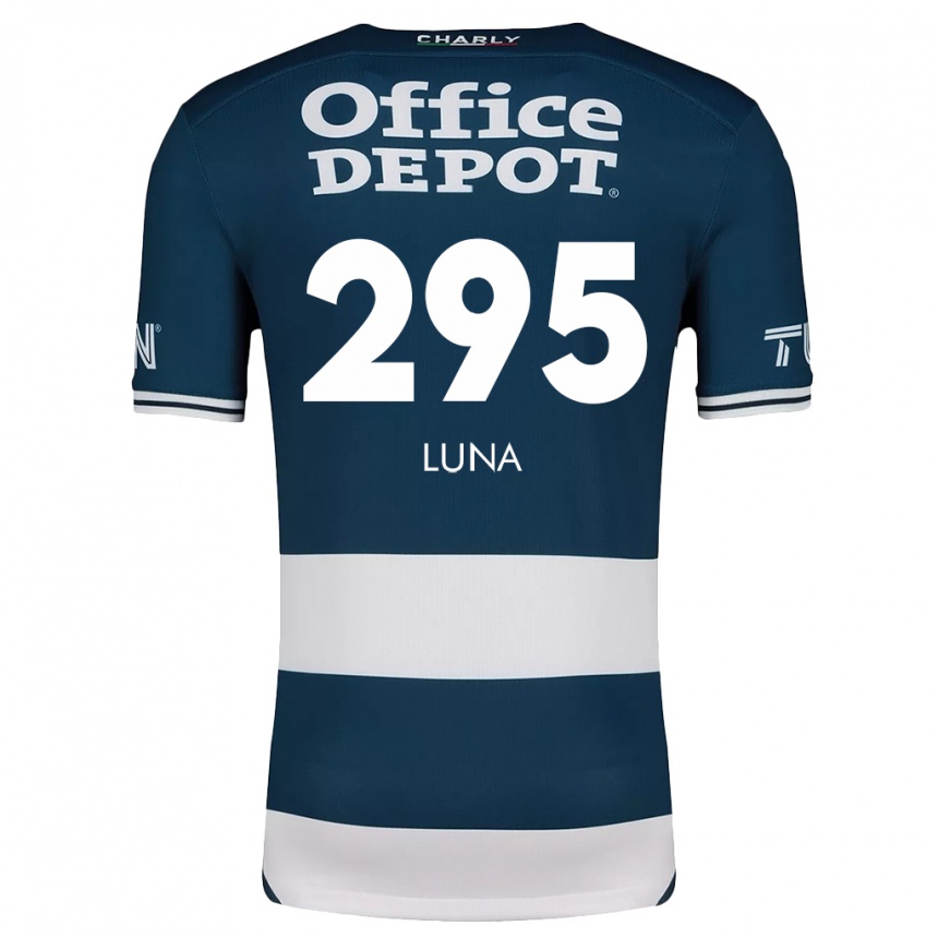 Men Football Irving Luna #295 Blue White Home Jersey 2024/25 T-Shirt Uk