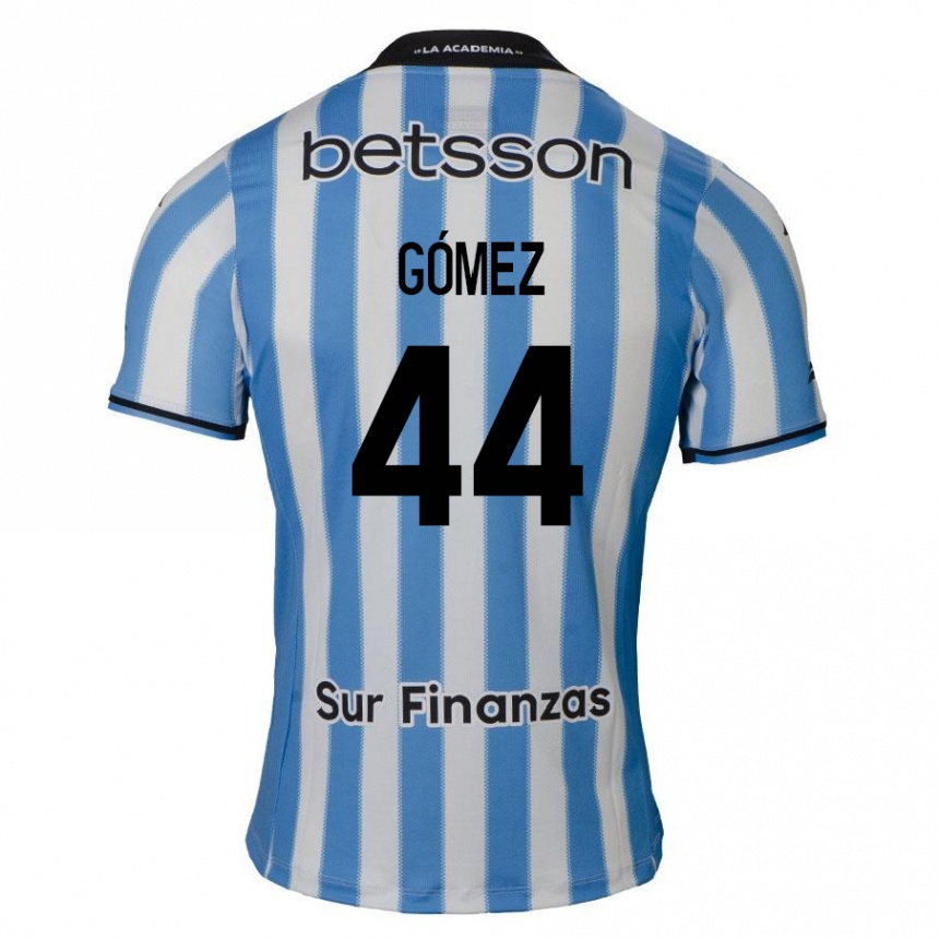 Men Football Francisco Gómez #44 Blue White Black Home Jersey 2024/25 T-Shirt Uk