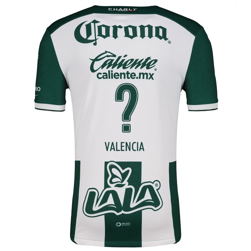 Men Football Álex Valencia #0 Green White Home Jersey 2024/25 T-Shirt Uk