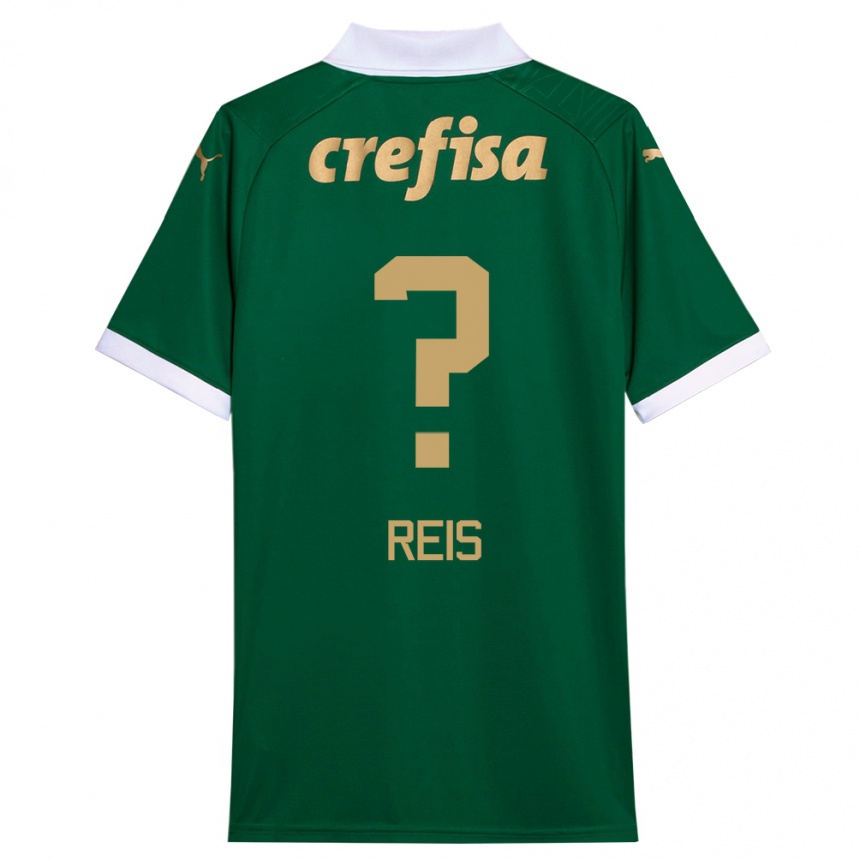 Men Football Vitor Reis #0 Green White Home Jersey 2024/25 T-Shirt Uk