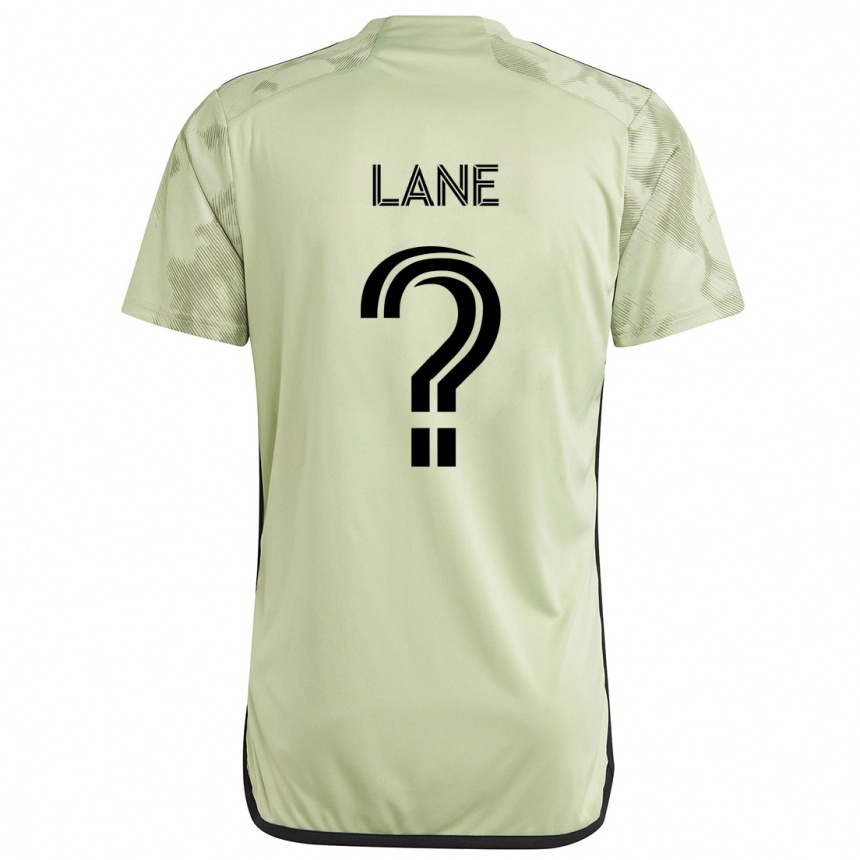 Men Football James Lane #0 Light Green Away Jersey 2024/25 T-Shirt Uk