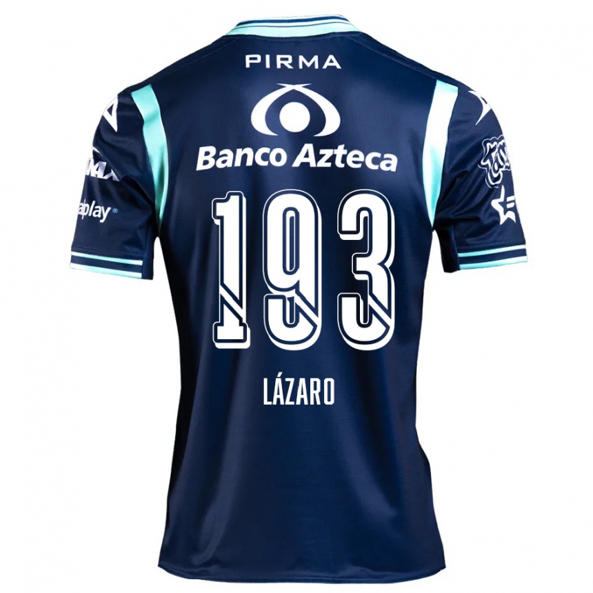 Men Football Juan Lázaro #193 Navy Blue Away Jersey 2024/25 T-Shirt Uk