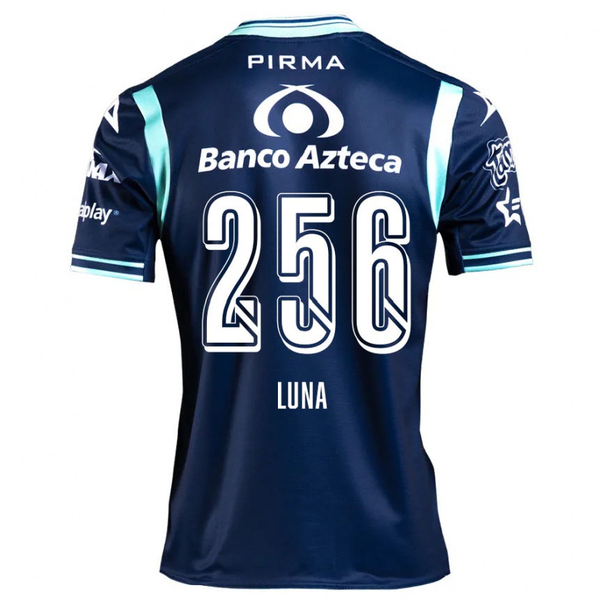 Men Football Ángel Luna #256 Navy Blue Away Jersey 2024/25 T-Shirt Uk