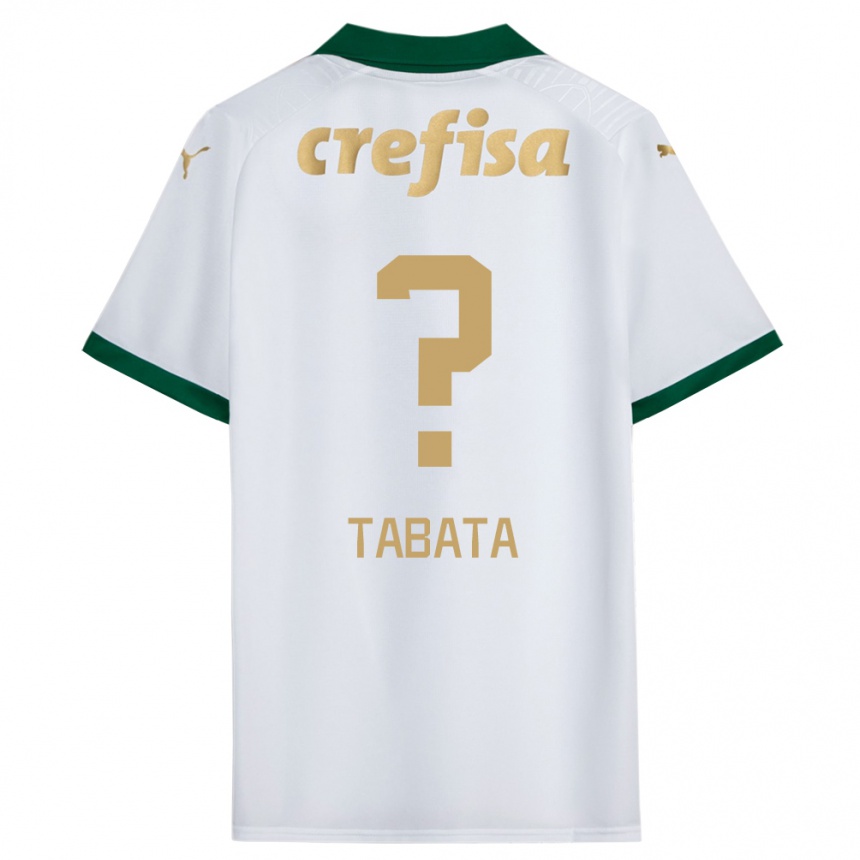 Men Football Bruno Tabata #0 White Green Away Jersey 2024/25 T-Shirt Uk