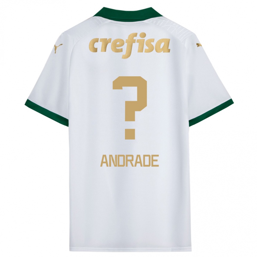 Men Football Deivid Andrade #0 White Green Away Jersey 2024/25 T-Shirt Uk