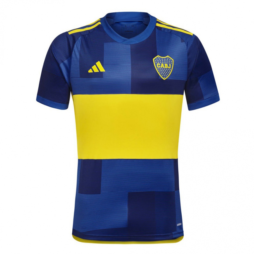 Women Football Santiago Dalmasso #51 Blue Yellow Home Jersey 2024/25 T-Shirt Uk