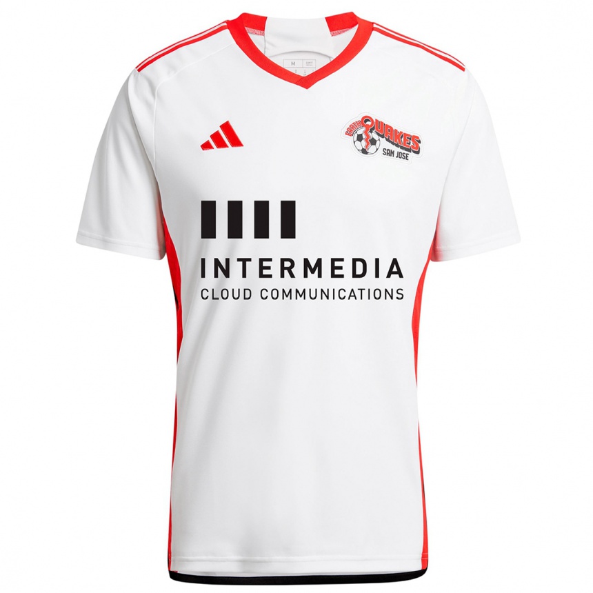 Women Football Christian Metelitsa #0 White Red Away Jersey 2024/25 T-Shirt Uk