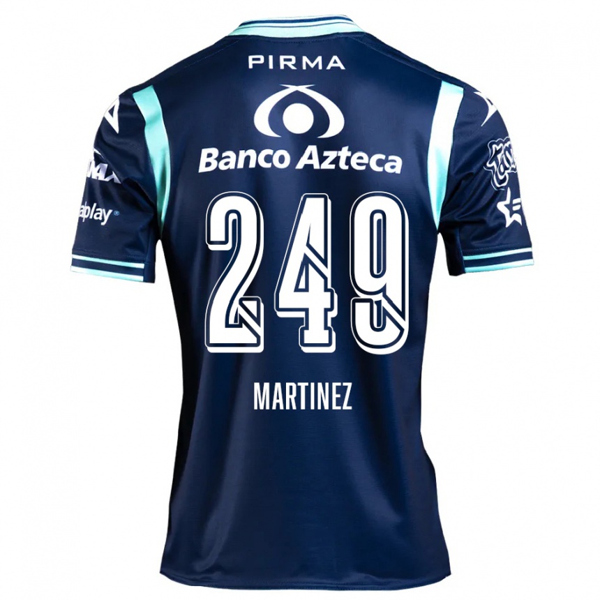 Women Football Juan Martínez #249 Navy Blue Away Jersey 2024/25 T-Shirt Uk