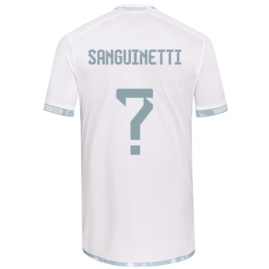 Women Football Fernando Osorio Sanguinetti #0 White Grey Away Jersey 2024/25 T-Shirt Uk