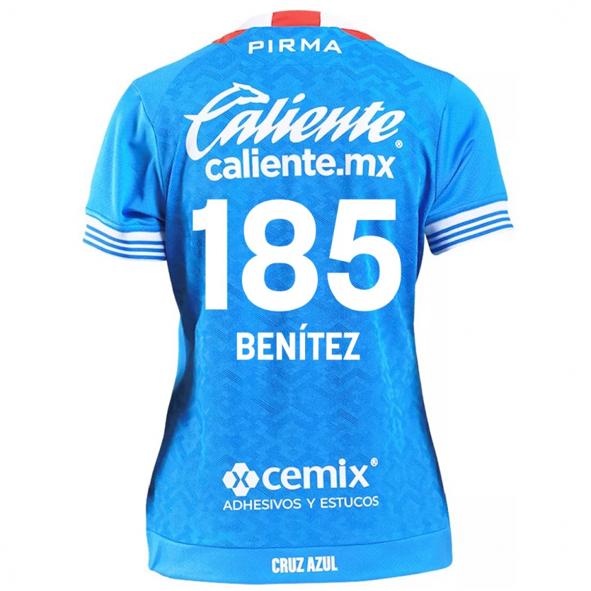 Kids Football Cristopher Benítez #185 Sky Blue Home Jersey 2024/25 T-Shirt Uk