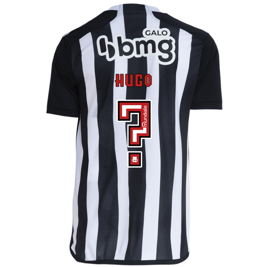 Kids Football Victor Hugo #0 White Black Home Jersey 2024/25 T-Shirt Uk