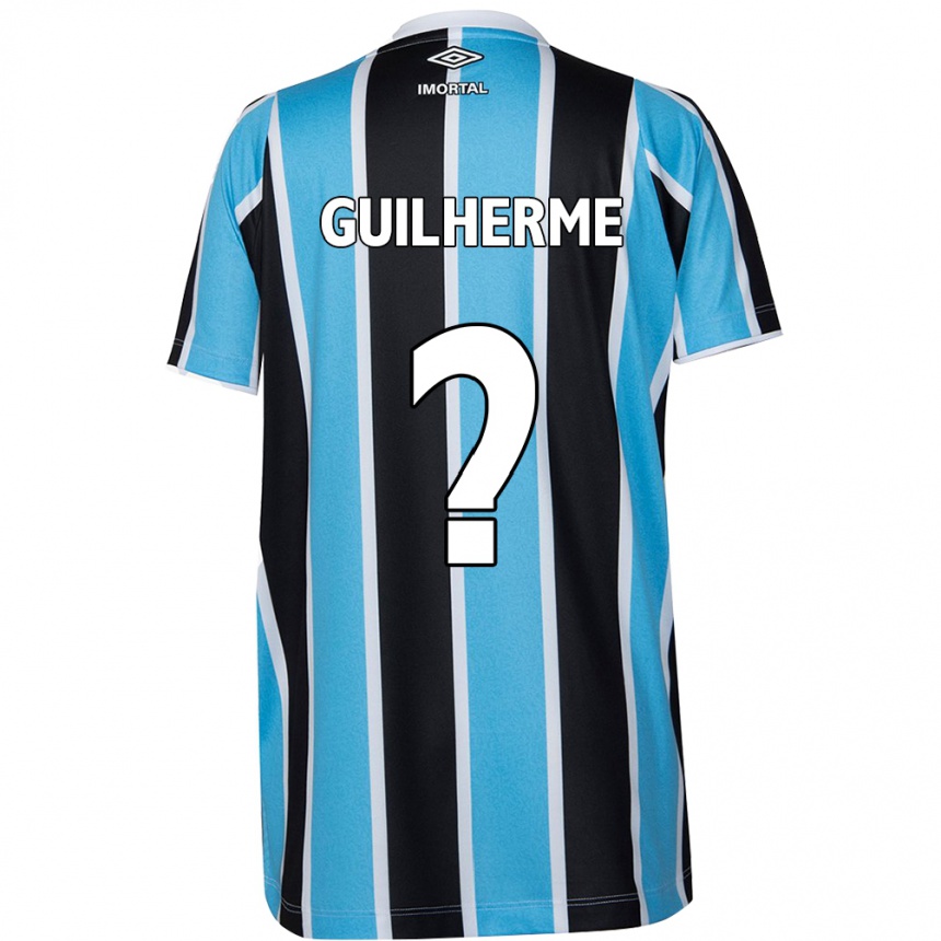 Kids Football Zé Guilherme #0 Blue Black White Home Jersey 2024/25 T-Shirt Uk