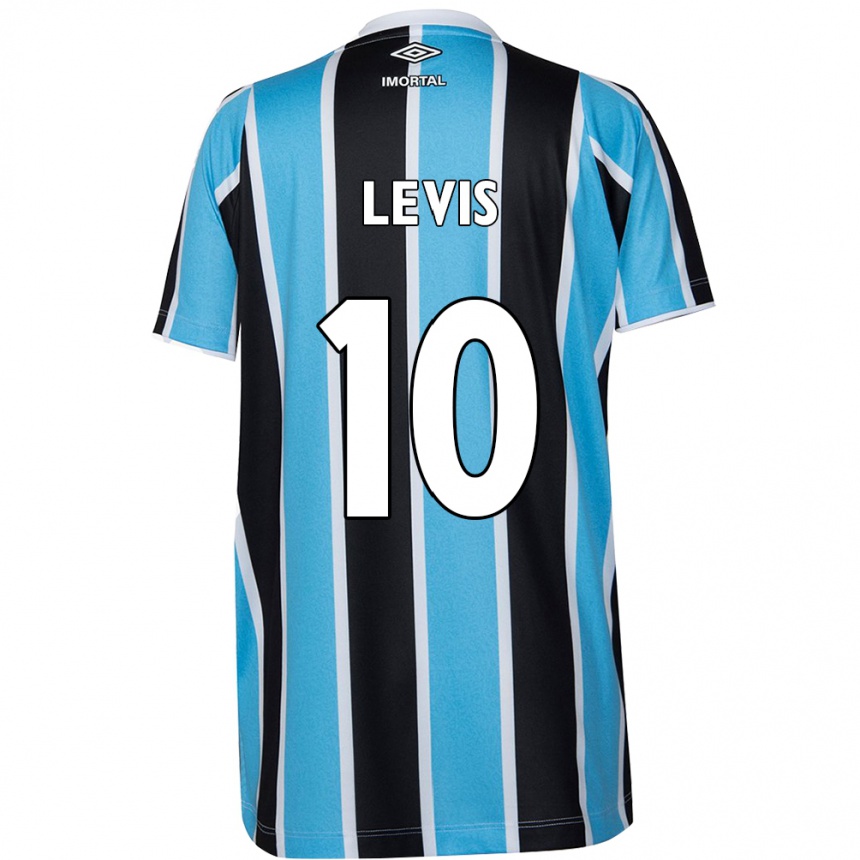 Kids Football Rafa Levis #10 Blue Black White Home Jersey 2024/25 T-Shirt Uk