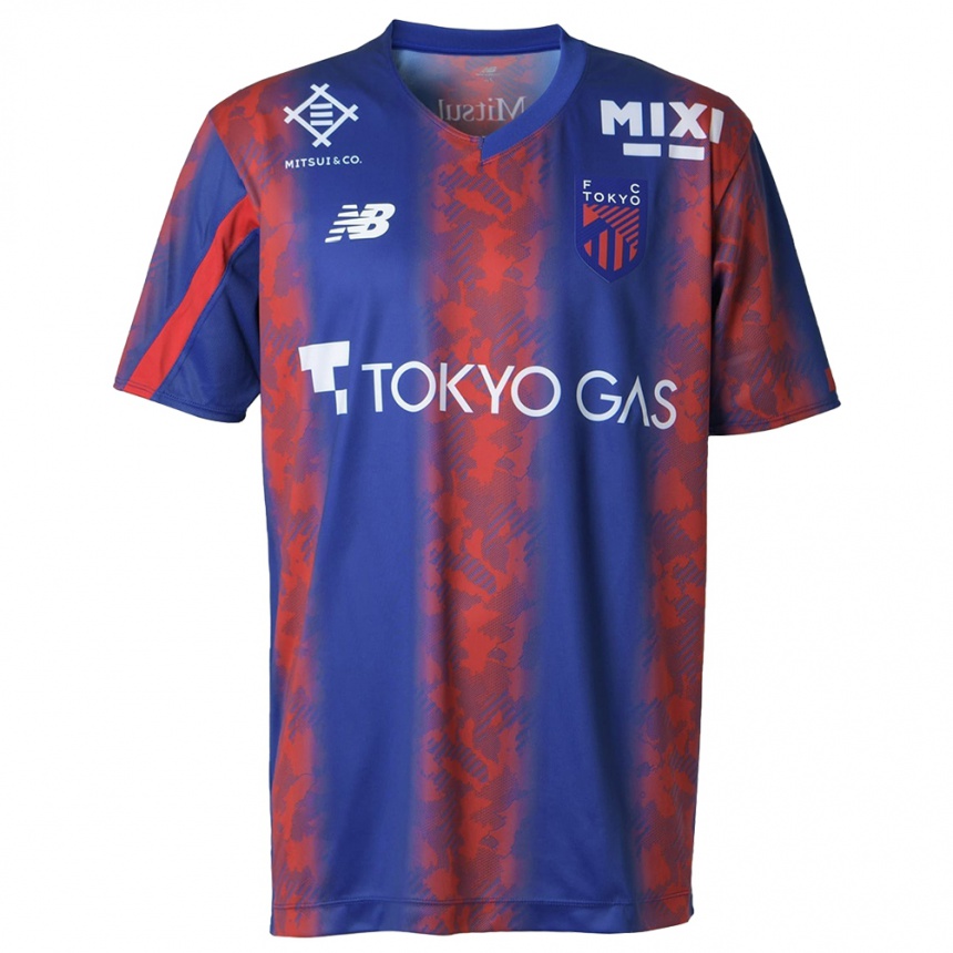 Kids Football Go Hatano #13 Blue Red Home Jersey 2024/25 T-Shirt Uk