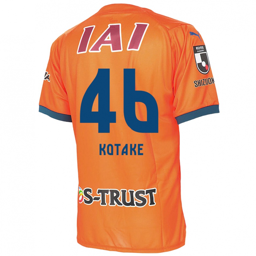 Kids Football Sean Kotake #46 Orange Blue Home Jersey 2024/25 T-Shirt Uk