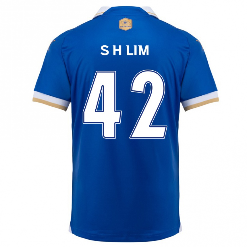 Kids Football Hyun-Sub Lim #42 Blue White Home Jersey 2024/25 T-Shirt Uk