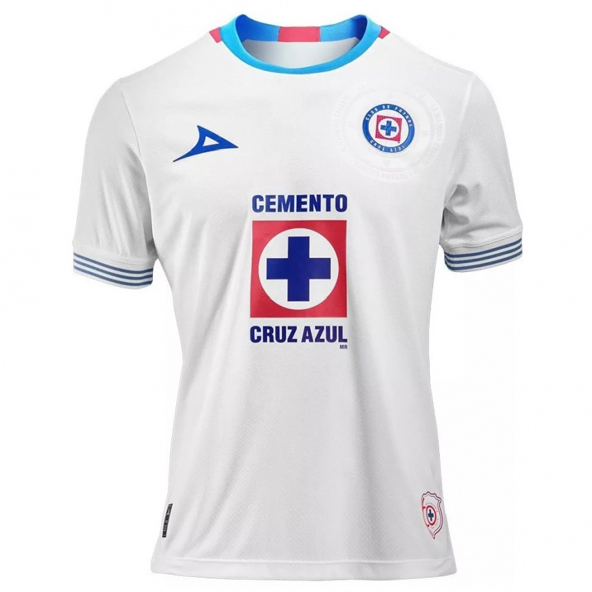 Kids Football Natsidieli Nieto #25 White Blue Away Jersey 2024/25 T-Shirt Uk