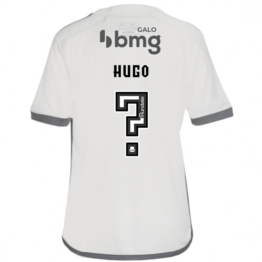 Kids Football Victor Hugo #0 Off White Away Jersey 2024/25 T-Shirt Uk