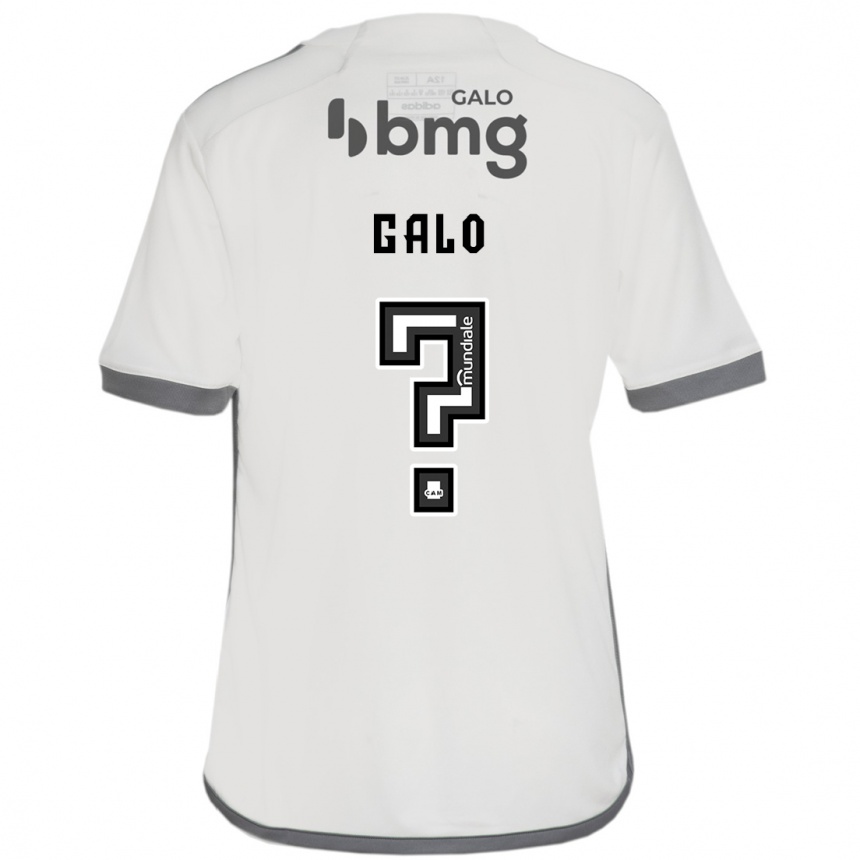 Kids Football Diego Galo #0 Off White Away Jersey 2024/25 T-Shirt Uk