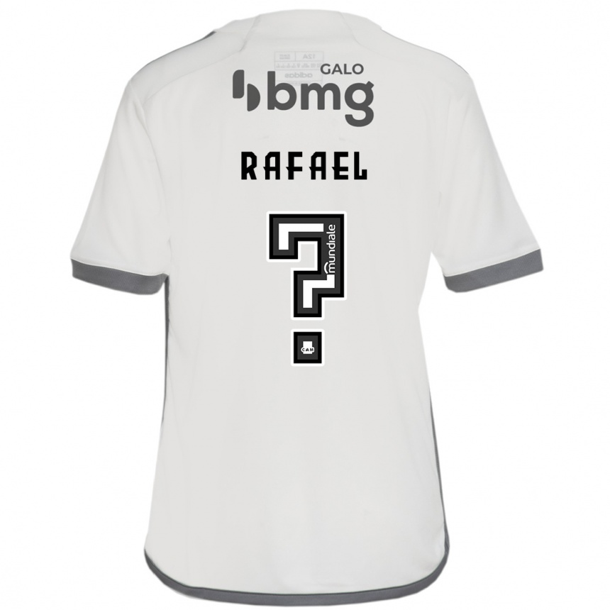 Kids Football João Rafael #0 Off White Away Jersey 2024/25 T-Shirt Uk