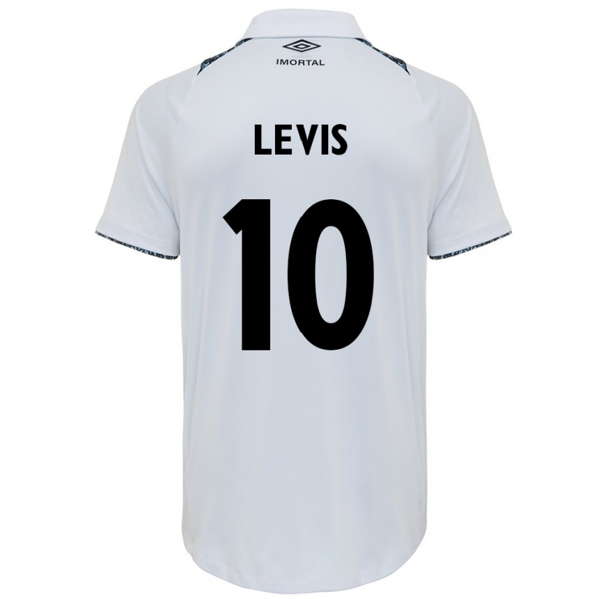 Kids Football Rafa Levis #10 White Blue Away Jersey 2024/25 T-Shirt Uk