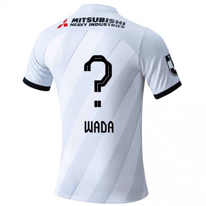 Kids Football Naoya Wada #0 White Grey Away Jersey 2024/25 T-Shirt Uk