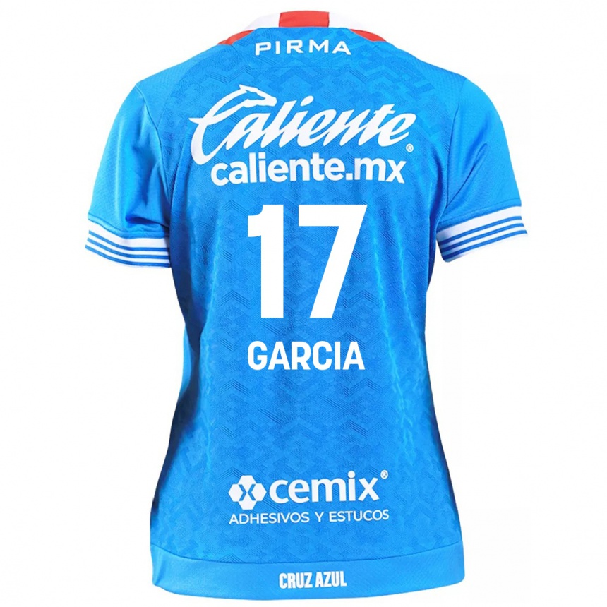 Men Football Amaury Garcia #17 Sky Blue Home Jersey 2024/25 T-Shirt Uk