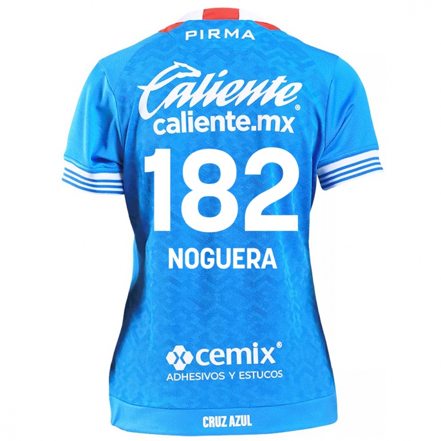 Men Football Heldrich Noguera #182 Sky Blue Home Jersey 2024/25 T-Shirt Uk