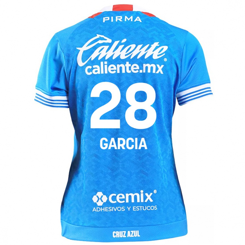 Men Football Ana Garcia #28 Sky Blue Home Jersey 2024/25 T-Shirt Uk