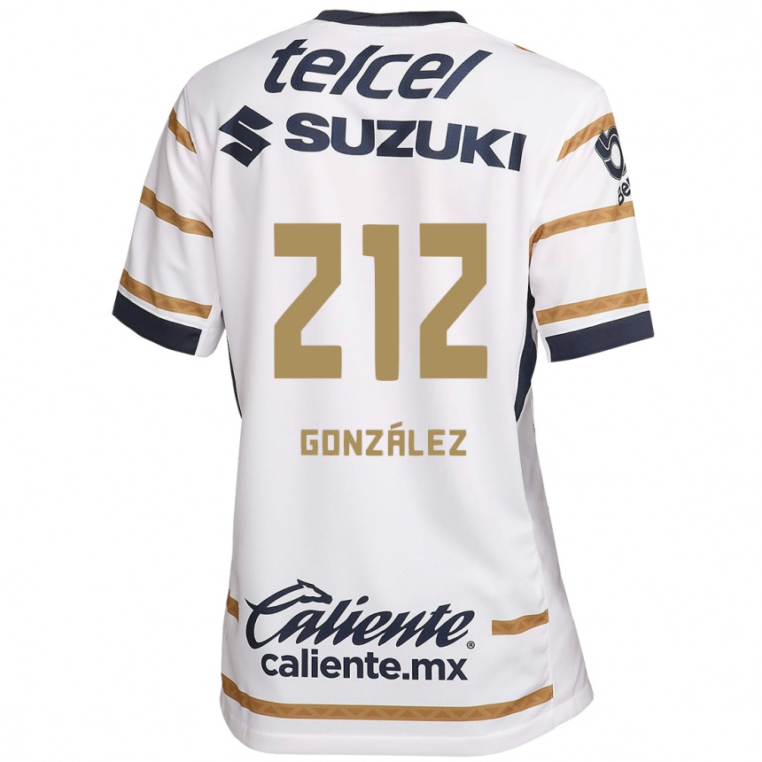 Men Football José González #212 White Obsidian Home Jersey 2024/25 T-Shirt Uk