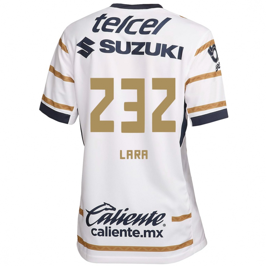 Men Football Pablo Lara #232 White Obsidian Home Jersey 2024/25 T-Shirt Uk