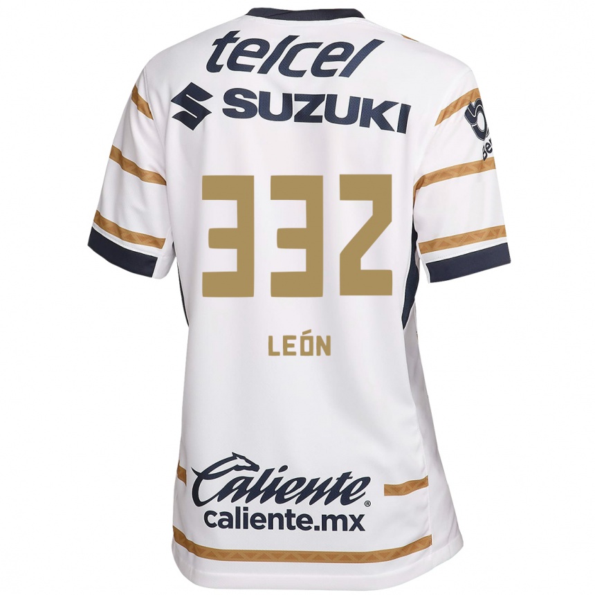 Men Football Andryk León #332 White Obsidian Home Jersey 2024/25 T-Shirt Uk