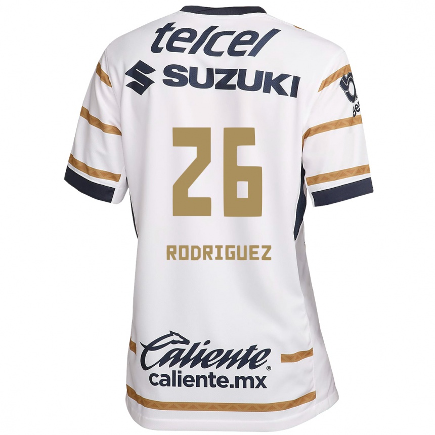 Men Football Lucia Rodriguez #26 White Obsidian Home Jersey 2024/25 T-Shirt Uk