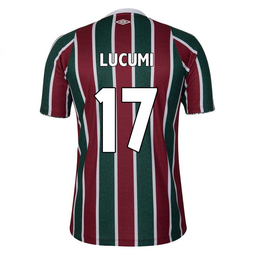 Men Football Jan Lucumi #17 Green Maroon White Home Jersey 2024/25 T-Shirt Uk