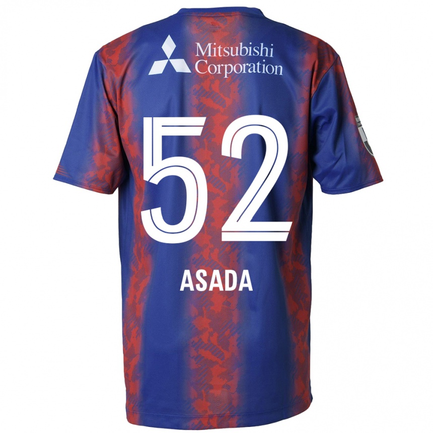 Men Football Rui Asada #52 Blue Red Home Jersey 2024/25 T-Shirt Uk