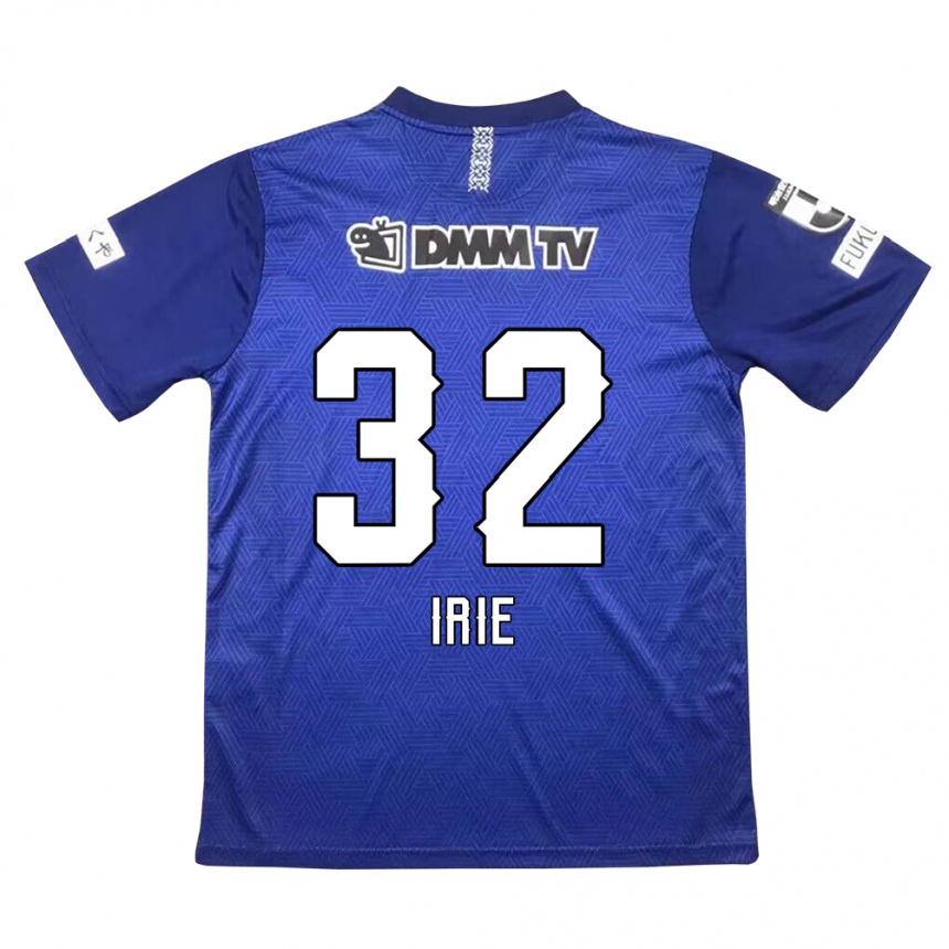 Men Football Yujin Irie #32 Dark Blue Home Jersey 2024/25 T-Shirt Uk