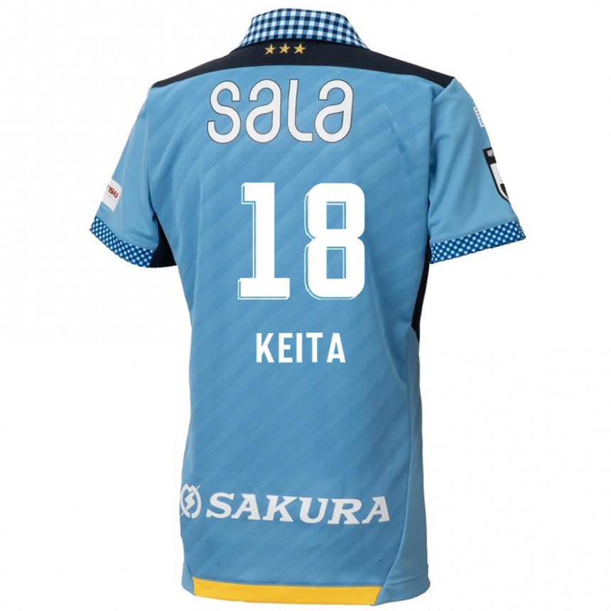 Men Football Keita Takahata #18 Blue Black Home Jersey 2024/25 T-Shirt Uk