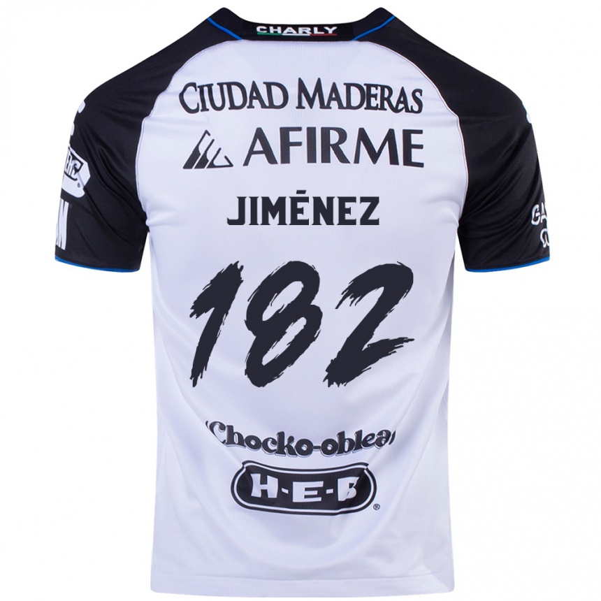 Men Football Carlos Jiménez #182 Black Blue Home Jersey 2024/25 T-Shirt Uk