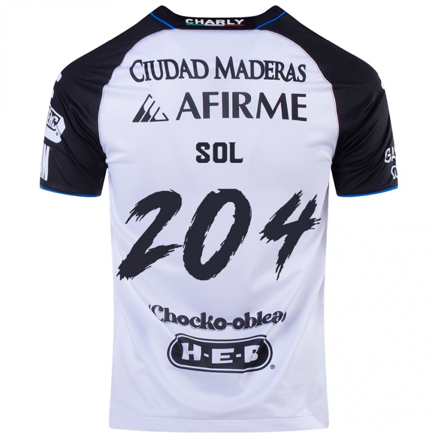 Men Football Martín Sol #204 Black Blue Home Jersey 2024/25 T-Shirt Uk